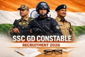 SSC GD Constable Recruitment 2026 Notification Apply Online